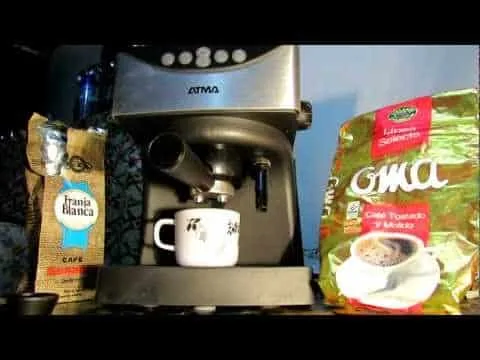 Garantia Cafeteras express Atma